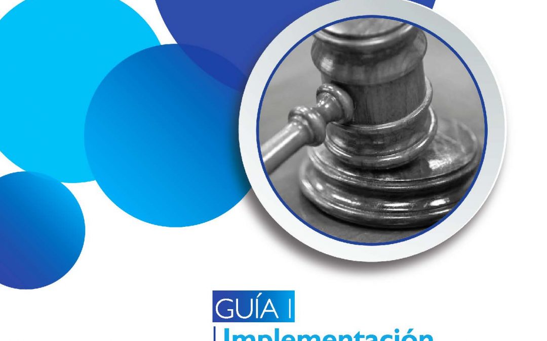 Guía de implementación del Modelo Homologado de Justicia Cívica y Cultura de la Legalidad.